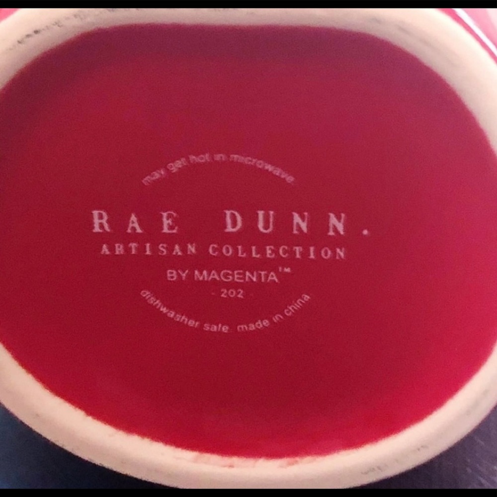 NWT Red XOXO Mug 22oz Rae Dunn - Picture 3 of 3
